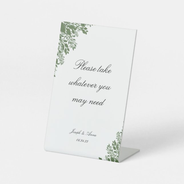 Individuell gestaltetes Badezimmer Sockelschild (Vorderseite)