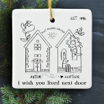 Individuell gestaltetes Bild für den besten Freund Keramikornament<br><div class="desc">Feiern Sie Ihre beste Freundin und die gepflegten Erinnerungen, die Sie mit unserem maßgeschneiderten "Best Friends Forever" Keramik Ornament geteilt haben. Dieses personalisierte Ornament ist ein einzigartiges und herzliches Geschenk, das perfekt zum Geburtstag, Weihnachten oder besondere Anlass Ihres Freundes passt. Mit dem Satz "Beste Freunde für immer" und der Möglichkeit,...</div>