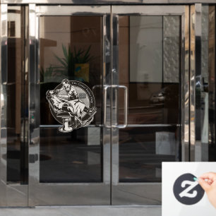Individuell gestaltetes Werbemittel für altmodisch Fensteraufkleber