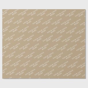 INDIVIDUELL IHR LOGO STYLISCH MODERN ELEGANT KLASS GESCHENKPAPIER