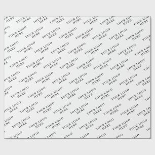 INDIVIDUELL IHR LOGO STYLISCH MODERN ELEGANT KLASS GESCHENKPAPIER