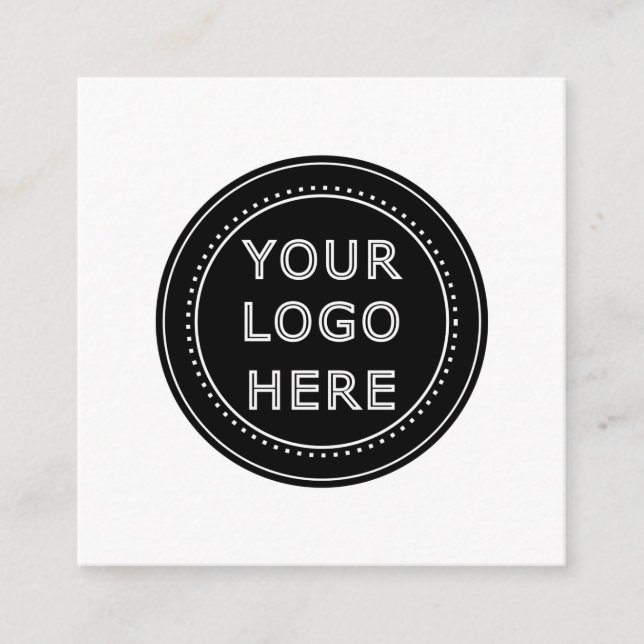 Individuell Minimalistisch, einfach und modern Begleitkarte (Vorderseite)