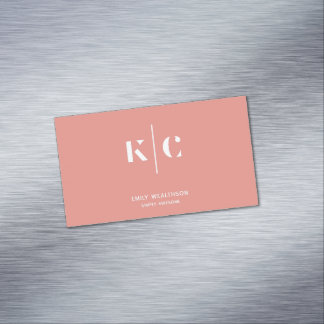 Individuell Minimalistisch, einfach und modern Magnetische Visitenkarte
