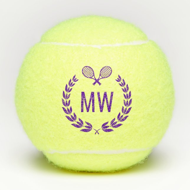 Individuell modern tennisbälle (Vorderseite)