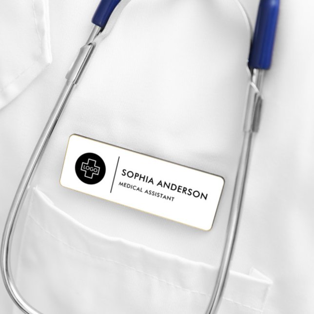 Individuell moderne, einfache Elegant Black Magnet Namenschild (Von Creator hochgeladen)