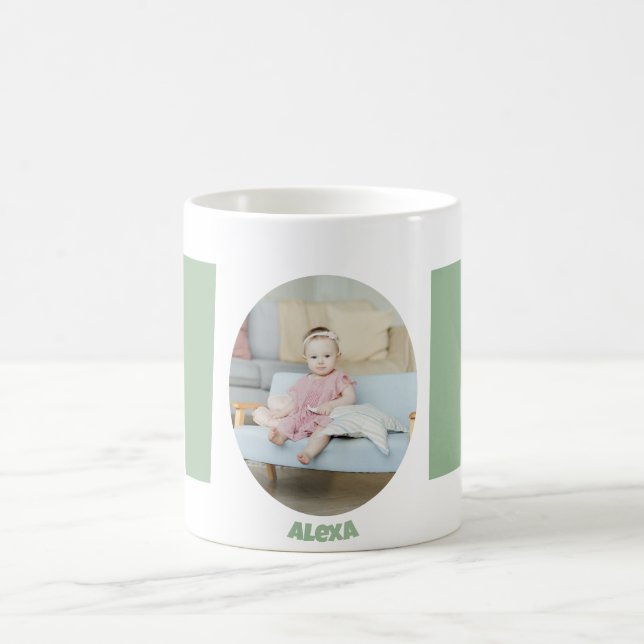Individuell moderne, schlichte Muttertagsgeschenk  Kaffeetasse (Mittel)