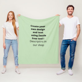 Individuell personalisiert kreieren Sie Ihr eigene Fleecedecke