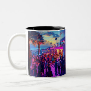 Individuelle Anpassung der modernen, einfachen Vor Zweifarbige Tasse