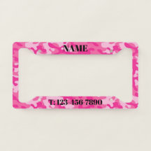 Individuelle Anpassung der rosa Camouflage für kle