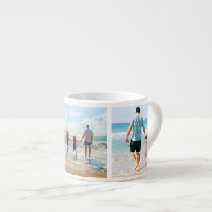 Individuelle Anpassung Ihres Foto Collage Espresso Espressotasse
