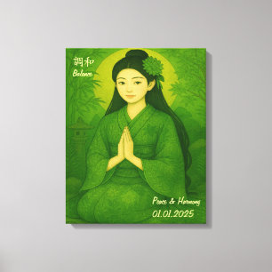 Individuelle Ästhetik Zen Meditation Beachtliche G Leinwanddruck