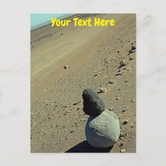 Individuelle Atacama Wüste Postkarte (Vorderseite)