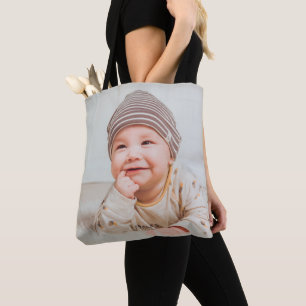 INDIVIDUELLE BABY-FOTO-TASCHE ERSTES WEIHNACHTEN