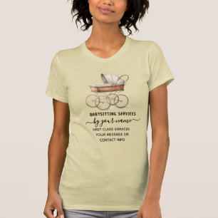 Individuelle Babysitter-Dienste T-Shirt