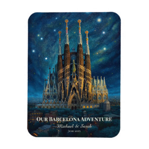 Individuelle Barcelona-Reise   Sagrada Familia Magnet