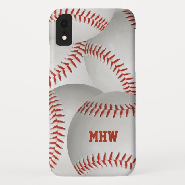 Individuelle Baseball-Telefonfälle Case-Mate iPhone Hülle (Rückseite)