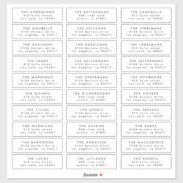 individuelle Briefmarke der Hochzeitsgast bearbeit Aufkleber