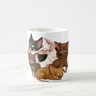 Individuelle Chihuahua-Tasse Tasse