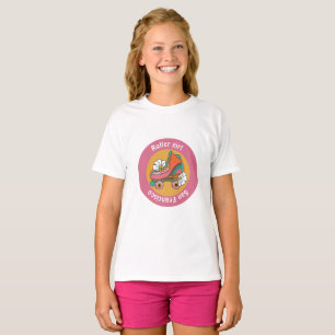 individuelle City-Rollschuh Mädchen pink Mädchen-  T-Shirt