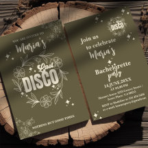 Individuelle Einladung des eleganten Retro-Jungges