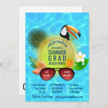 Individuelle Einladung zum Summer Beach Party