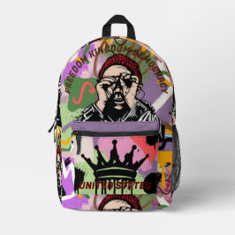 Individuelle elegante Street Art United Staaten Bedruckter Rucksack