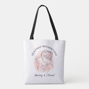 Individuelle Erste-Muttertags-Tasche für neue Mütt