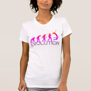 Individuelle Evolution des Mankind Sonnenvolleybal T-Shirt