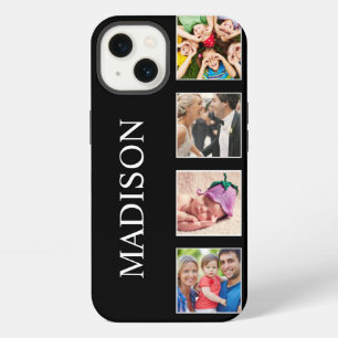 Individuelle Familienfotocollage Personalisiert Sc iPhone 13 Hülle