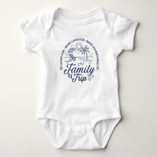 Individuelle Familienreise Gruppe Matching Beach V Baby Strampler