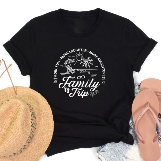 Individuelle Familienreise Gruppe Matching Beach V T-Shirt (Von Creator hochgeladen)