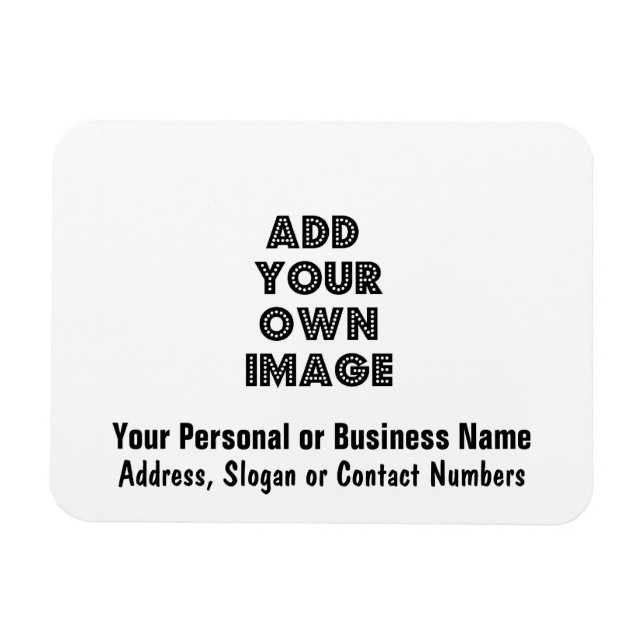 Individuelle, flexible Kühlschrankmagnet-Werbung Magnet (Horizontal)