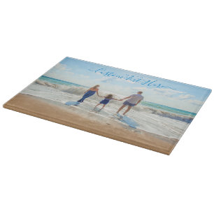 Individuelle Foto-Textverarbeitung für Ihr moderne Schneidebrett