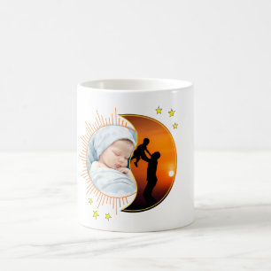 Individuelle Fototasse mit persönlicher Widmung Kaffeetasse