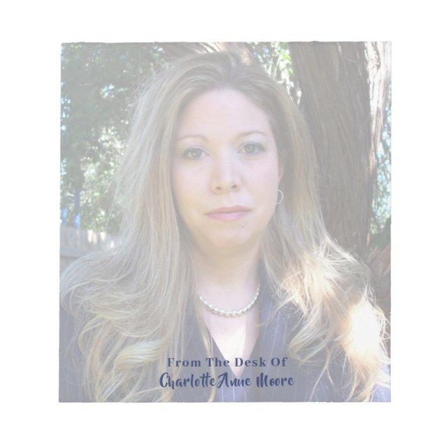 Individuelle Fotovorlage Notizblock (Vorderseite)