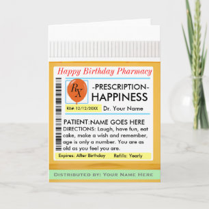 Individuelle Geburtstagskarte Karte