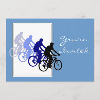 Individuelle Geburtstagsparty, Fahrrad, Fahrrad, F Einladung