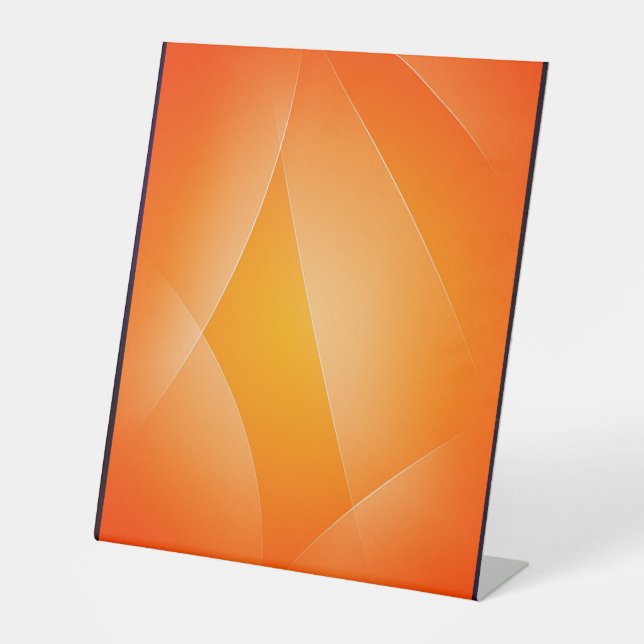 Individuelle Geschäftszeichen Sockelschild (Vorderseite)