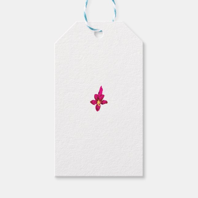 Individuelle Geschenkanhänger | Elegant, Metallic  (Vorderseite)