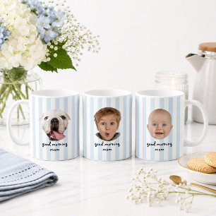 Individuelle Geschenktasse zum Muttertag mit 3 Bab Kaffeetasse