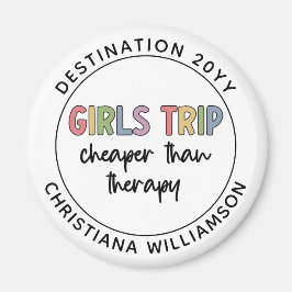 Individuelle Girls Reise billiger als Therapiemädc Magnet