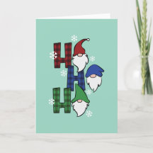 Individuelle Gnome Holiday Party Einladung mit QR 