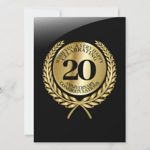 Individuelle Gratulationskarte zum Jubiläum