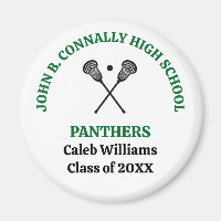 Individuelle Green High School Lacrosse-Mannschaft