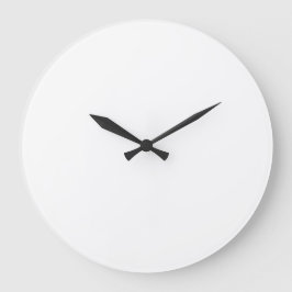 Individuelle große runde Wanduhr