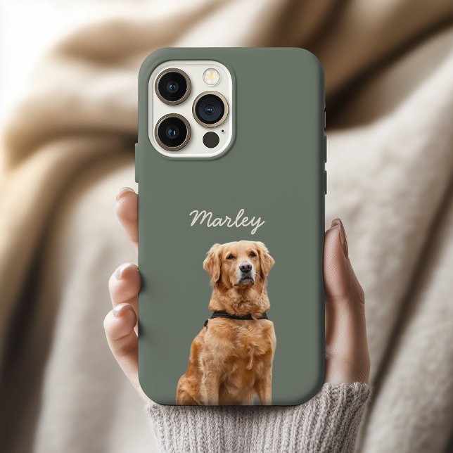 Individuelle Handyhülle mit Hund oder Katze als Ge iPhone Hülle (Custom Dog Photo Phone Case Gift for Her or Him, Personalized Pet Photo Case Gift for Kids & Adults)