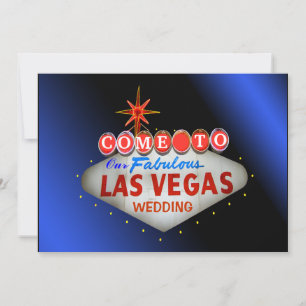 Individuelle Hochzeitseinladungen Las Vegas Einladung