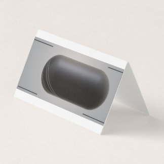 Individuelle, horizontale, geklappte Visitenkarte Visitenkarten