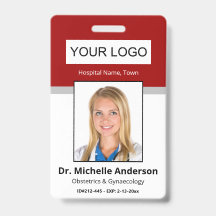 Individuelle Identität des Beruflichen roten Fotos