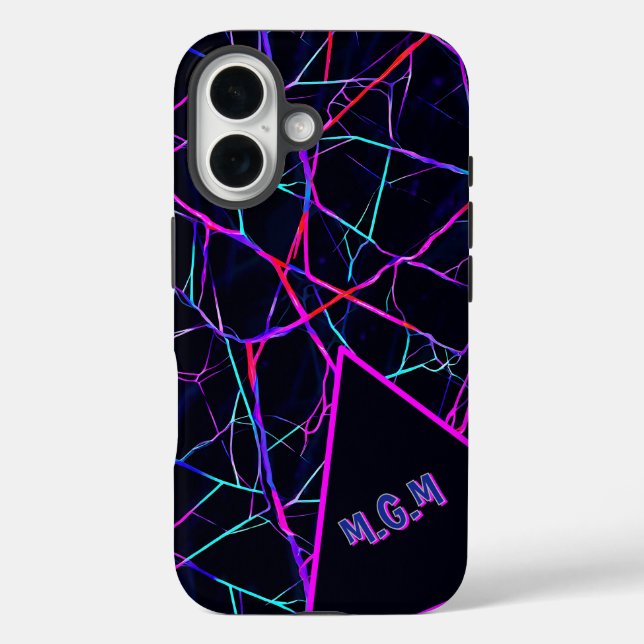 Individuelle iPhone Case Retro 90er Jahre (Rückseite)